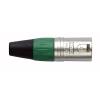CONNETTORE XLR DAPAUDIO XMK203NG 3P MASCHIO VERDE